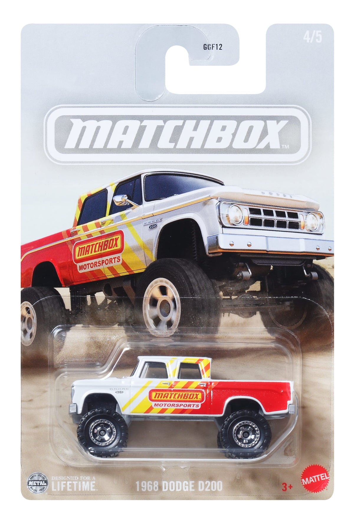 Matchbox Diecast Vehículo de Juguete 68 Dodge Pickup