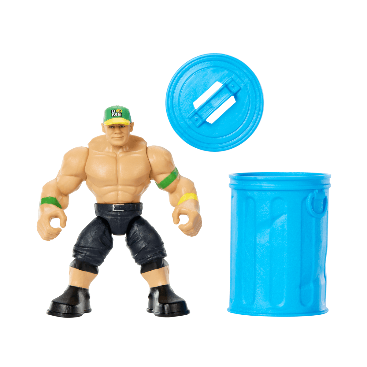 WWE Action Figure Knuckle Crunchers John Cena With Battle Accessory