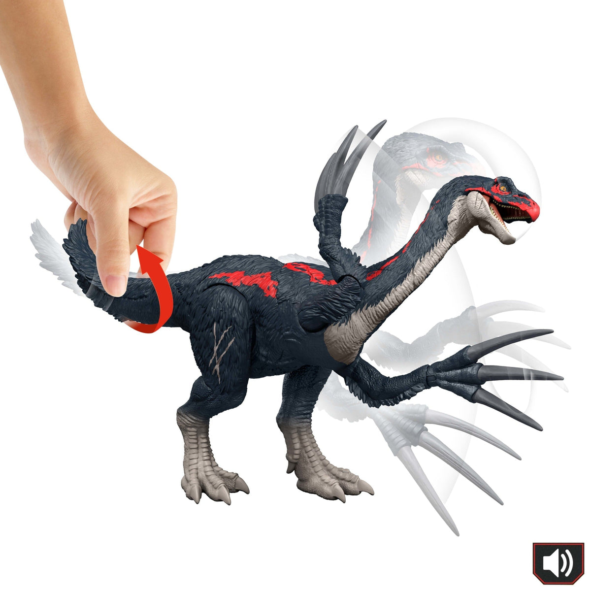 Jurassic World Dinosaurio de Juguete Therizinosaurus