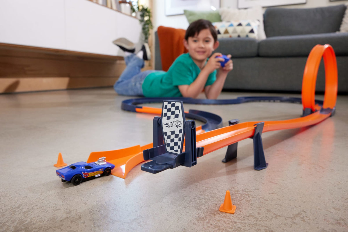Hotwheels-Circuit Records de Vitesse-Voiture1/64 et 30Éléments
