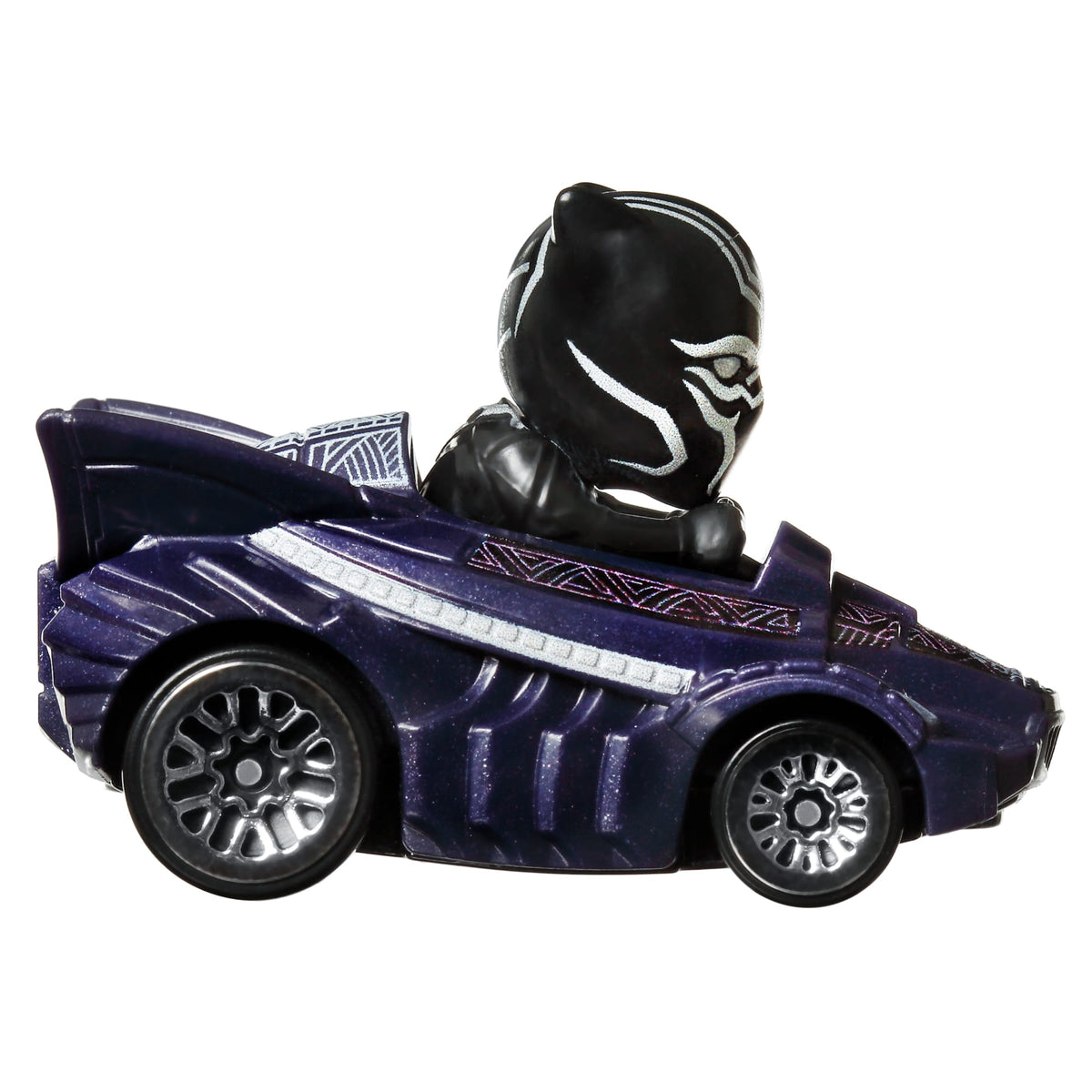 Hot Wheels RacerVerse Veículo de Brinquedo Black Panther no Jet