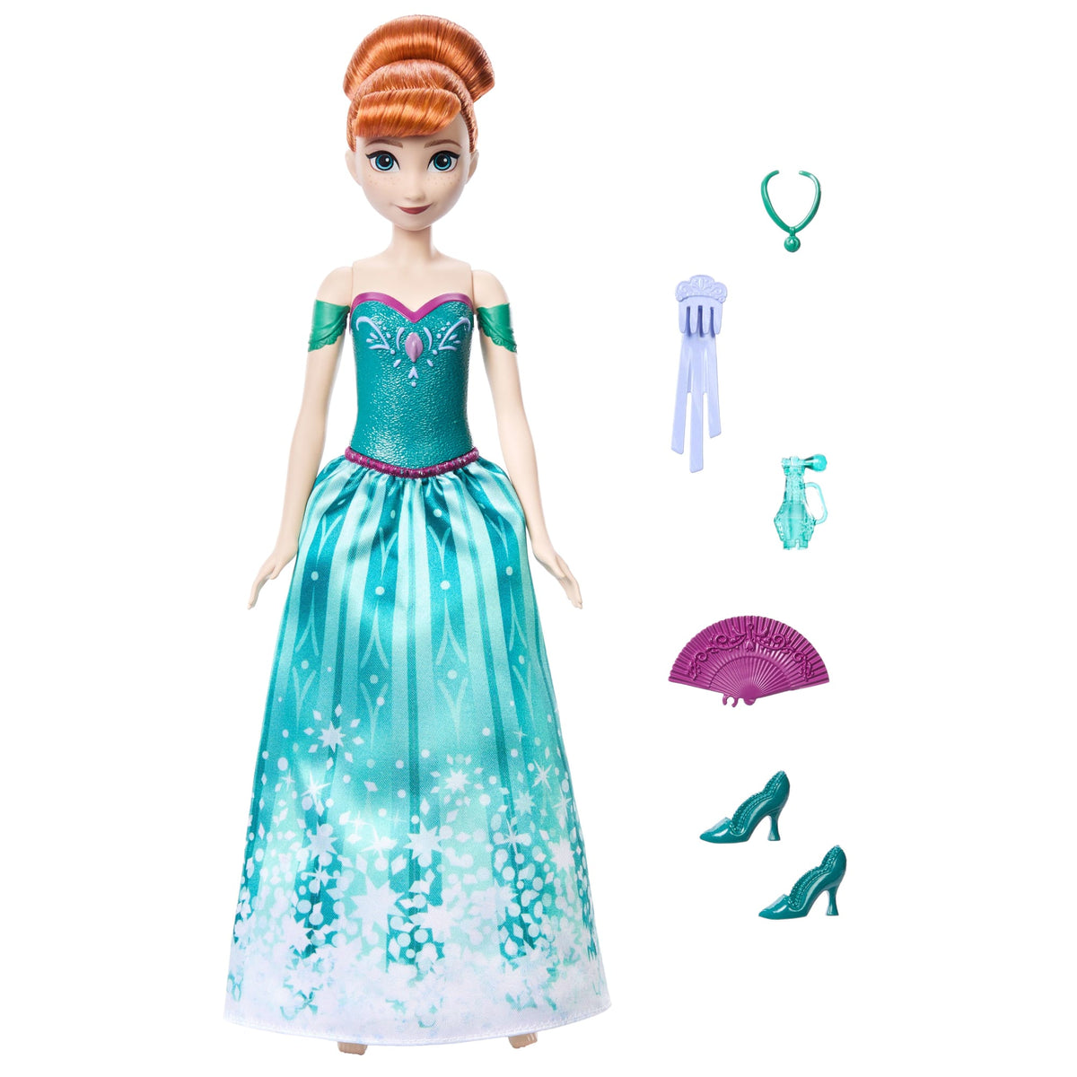 Disney  La Reine des Neiges  Spin & Reveal  Poupée Mode  Anna