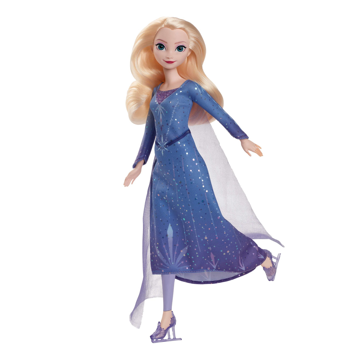 Disney Frozen Ice-Skating Elsa Fashion Doll With Skates & Shoes inspired By Frozen: Winter Festival