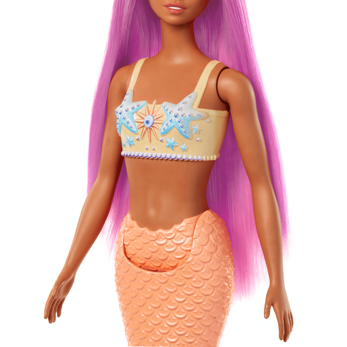 Barbie Fantasía Muñeca Sirena Cabello Morado
