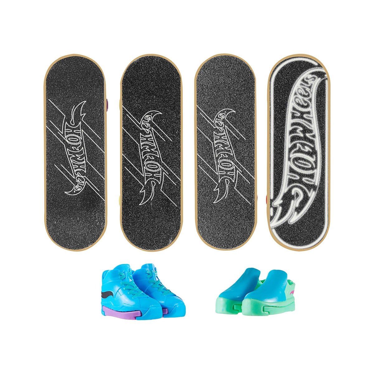 Hot Wheels Skate Vehículo de Juguete Paquete de Patinetas Experiencia Épica con Tenis