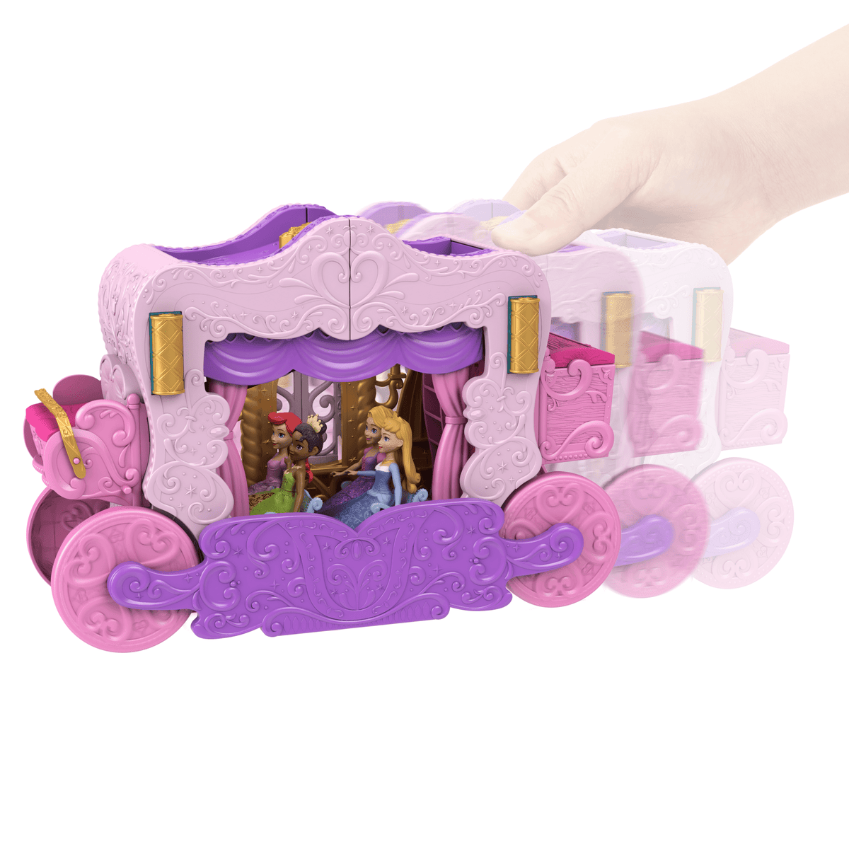 Disney Princesa Set de Juego Carruaje Transformación Mágica