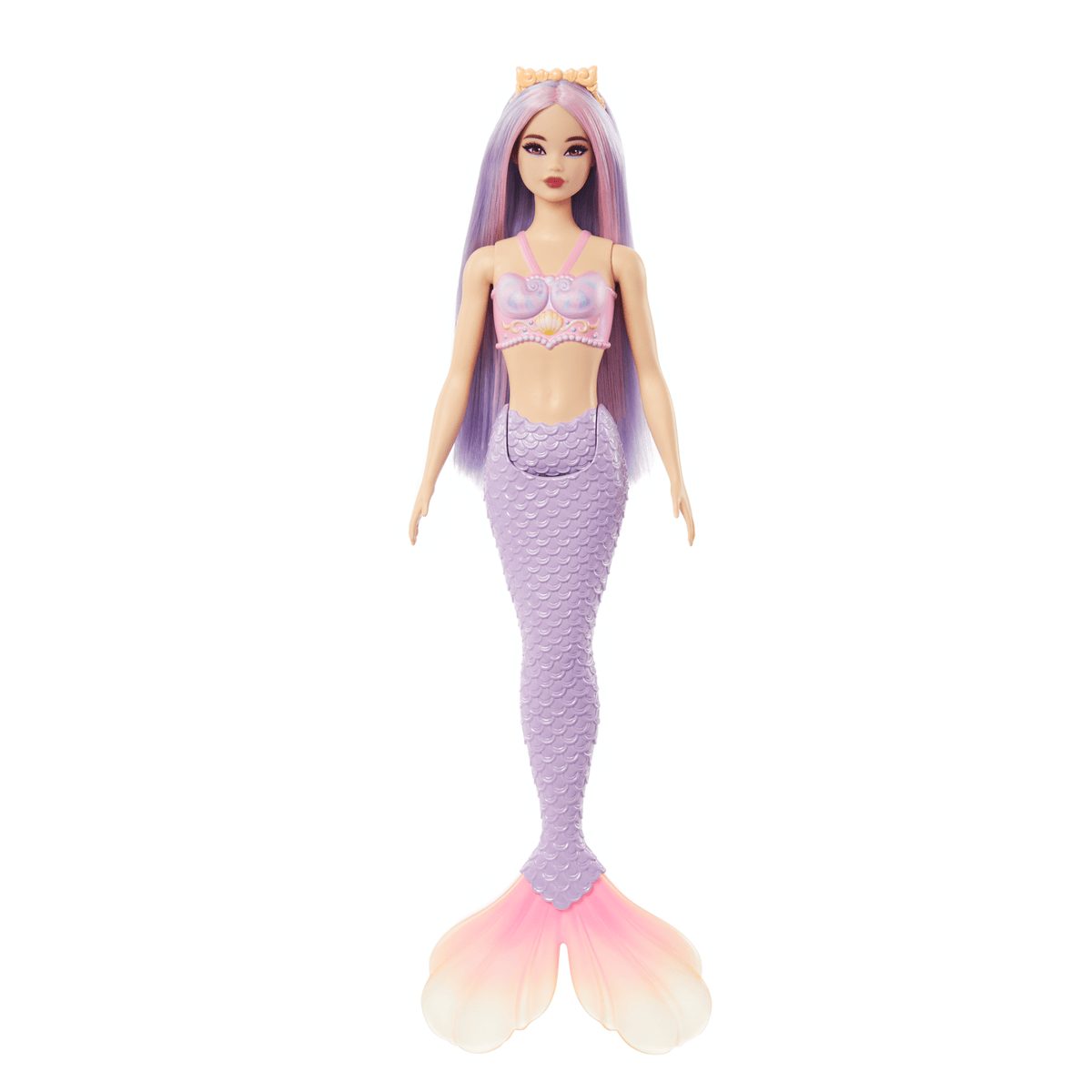 Barbie Mermaid Dolls With Colorful Hair, Tails And Headband Accessories