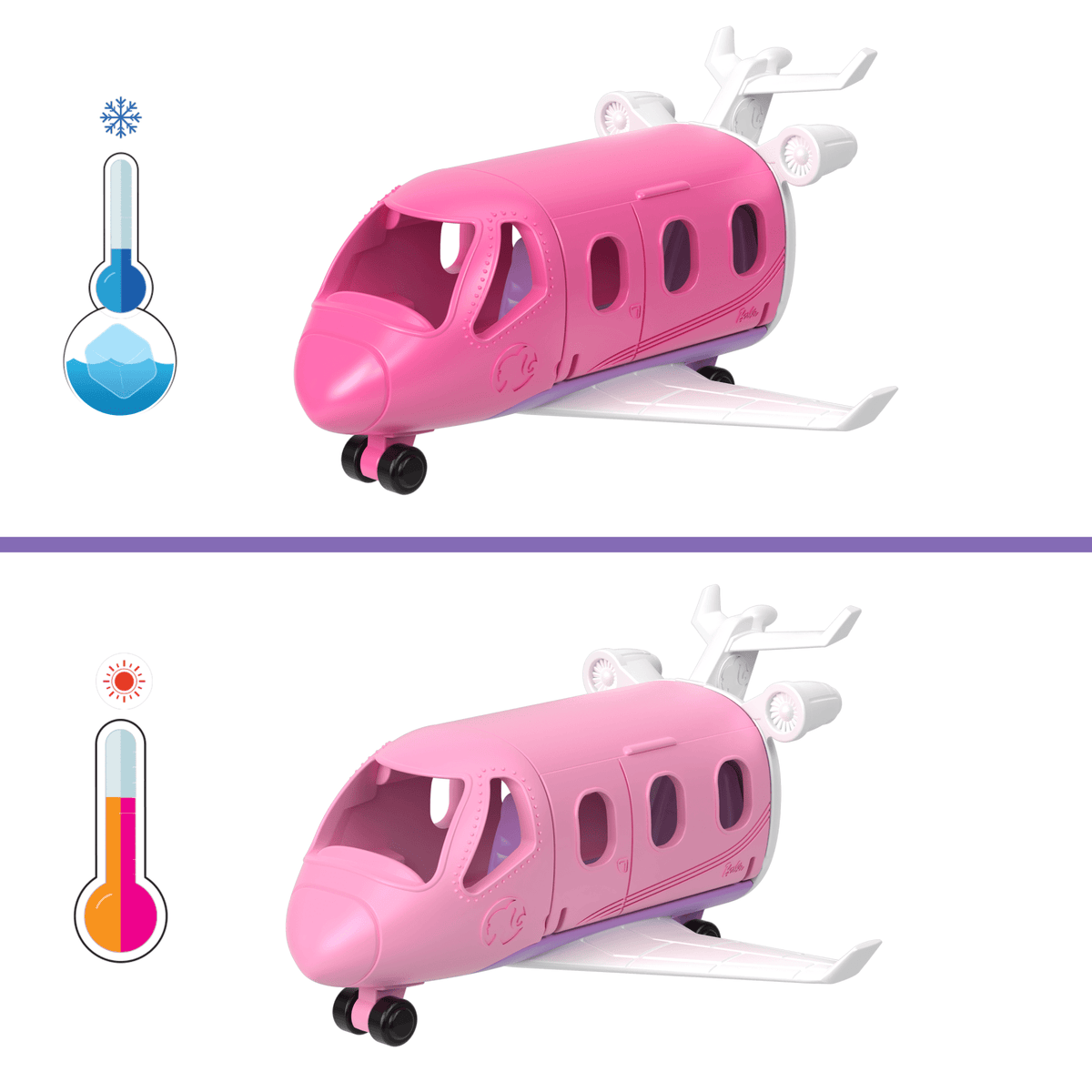 Barbie Mini BarbieLand Veículo para Boneca Avião dos Sonhos
