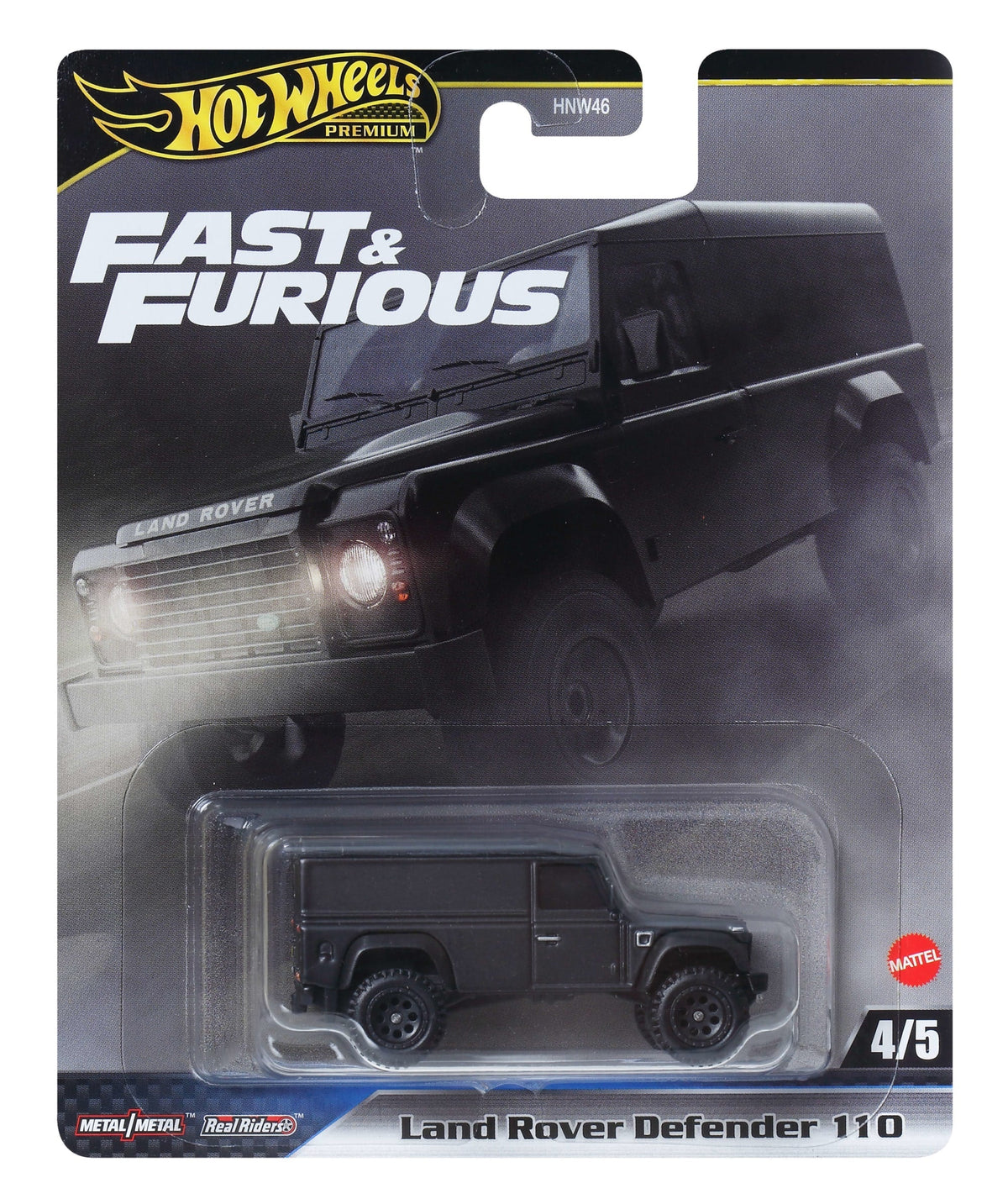 Hot Wheels Collector Vehículo de Colección Land Rover Defender 110 Panel