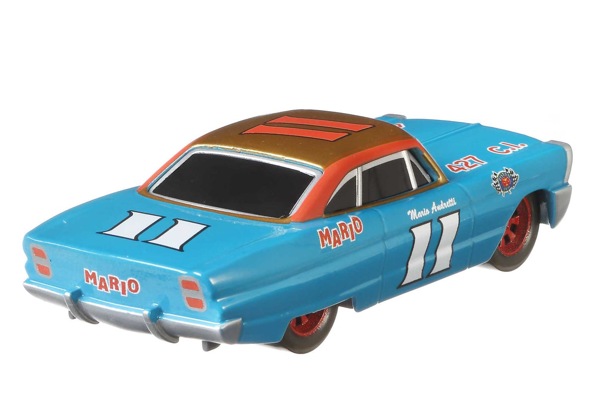 Cars de Disney y Pixar Vehículo de Juguete Mario Andretti