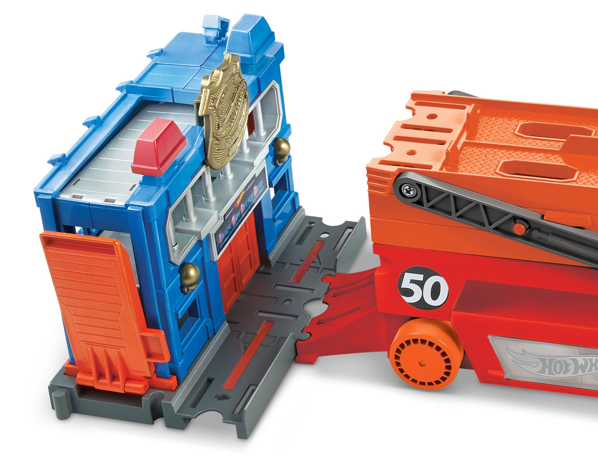Hot Wheels City Pista de Brinquedo Mega Reboque