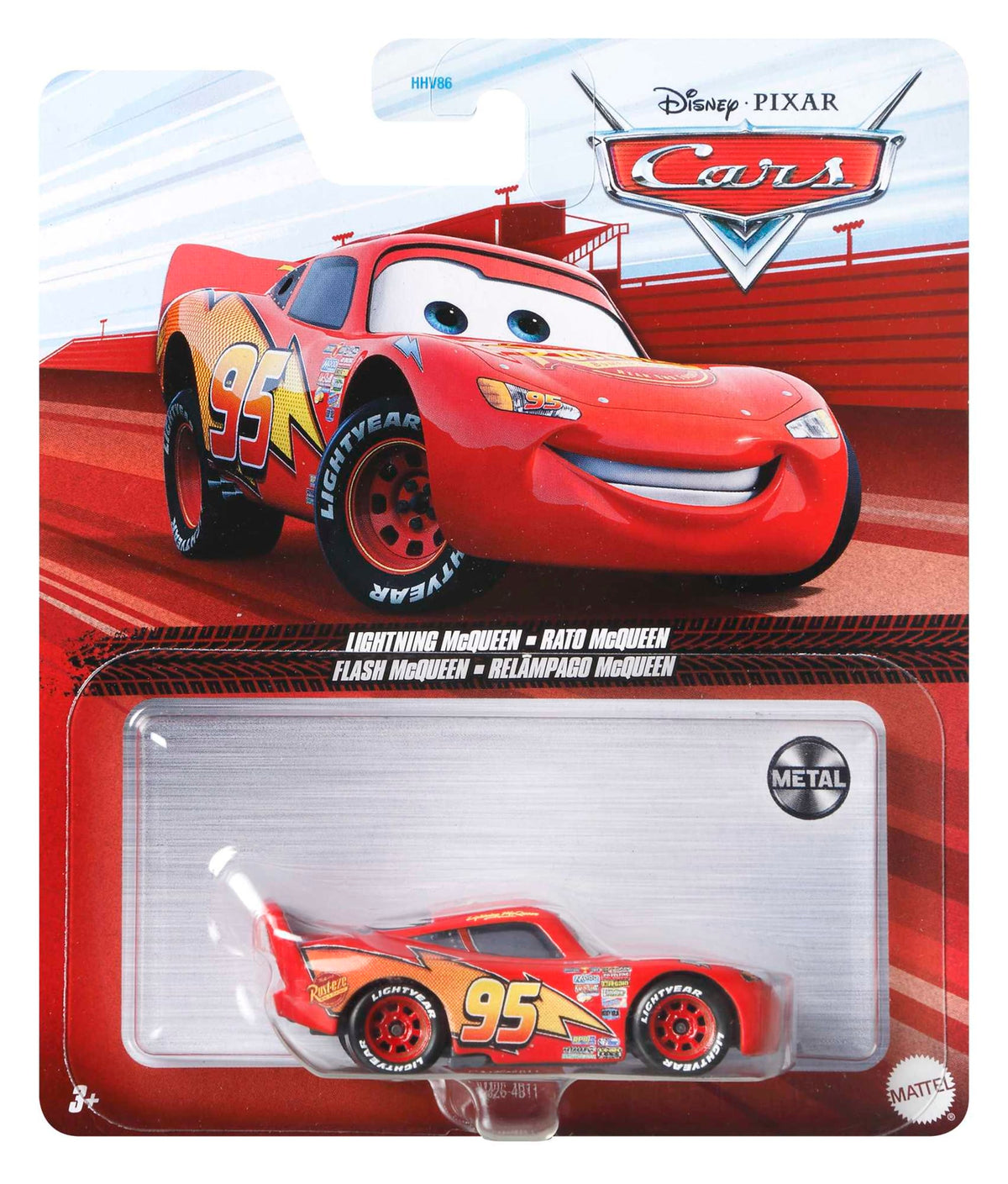 Carros da Disney e Pixar Diecast Veículo de Brinquedo Relâmpago McQueen