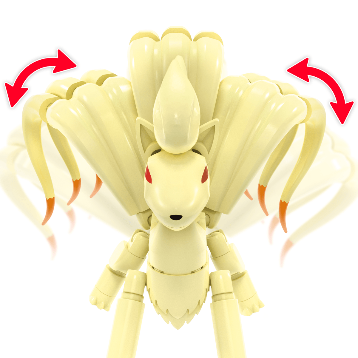Mega  Pokémon  Coffret Évolution Goupix (145 Pièces), 2Figurines