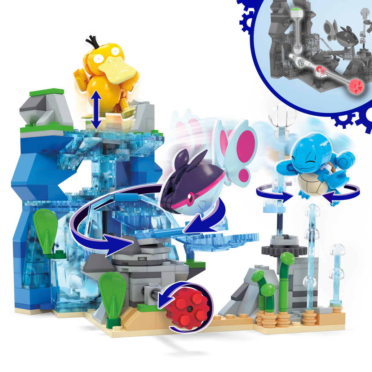 MEGA Pokémon Jogo de Construção Aventura Aquática