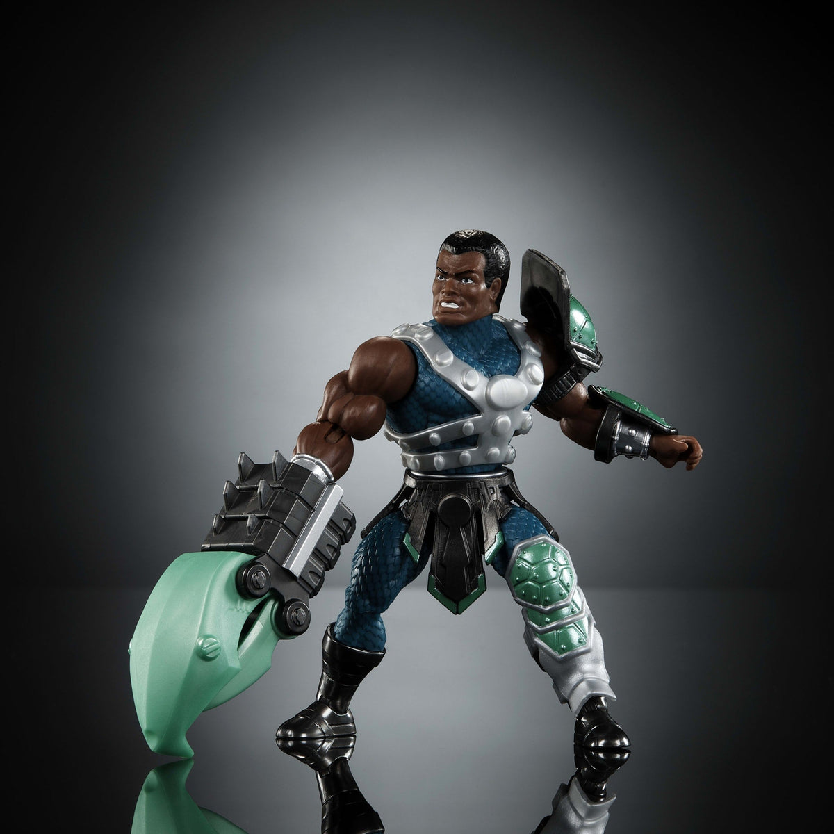 Masters of the Universe Tartarugas of Grayskull Figura de Ação Clamp Champ de 5.5 polegadas