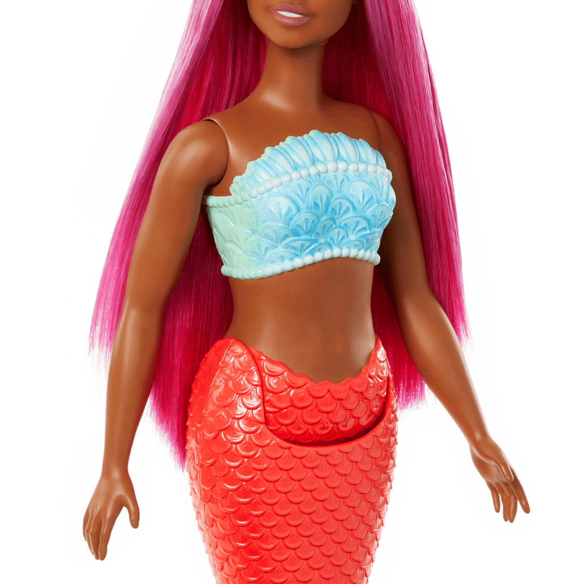 Barbie Mermaid Dolls With Colorful Hair, Tails And Headband Accessories