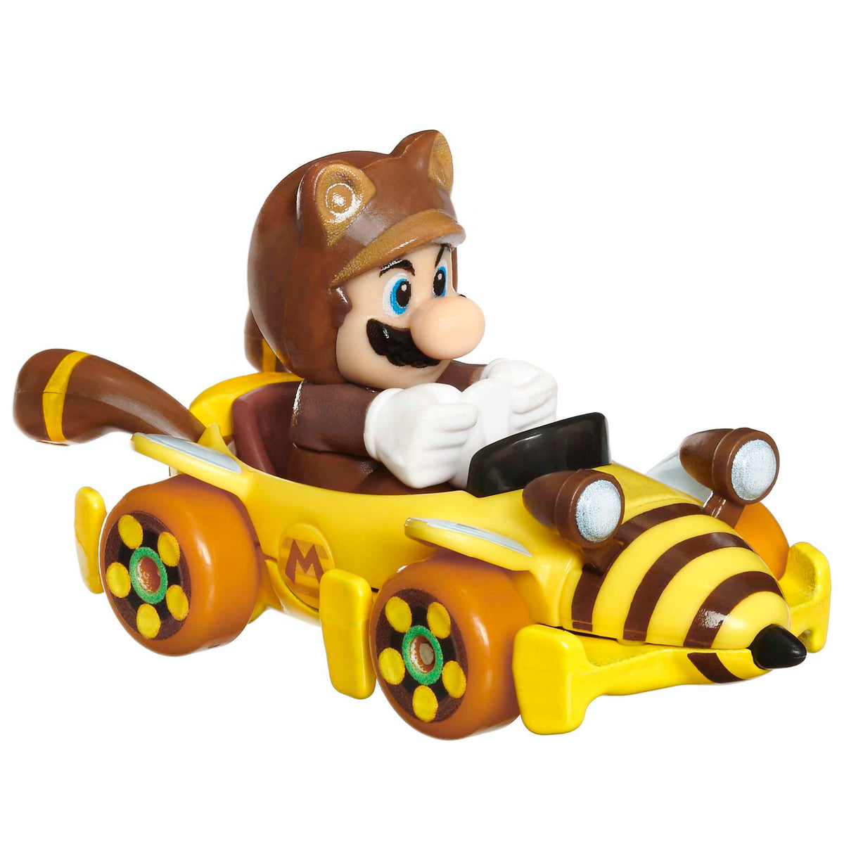 Hot Wheels Mario Kart Vehículo de Juguete Tanooki Mario Bumble V