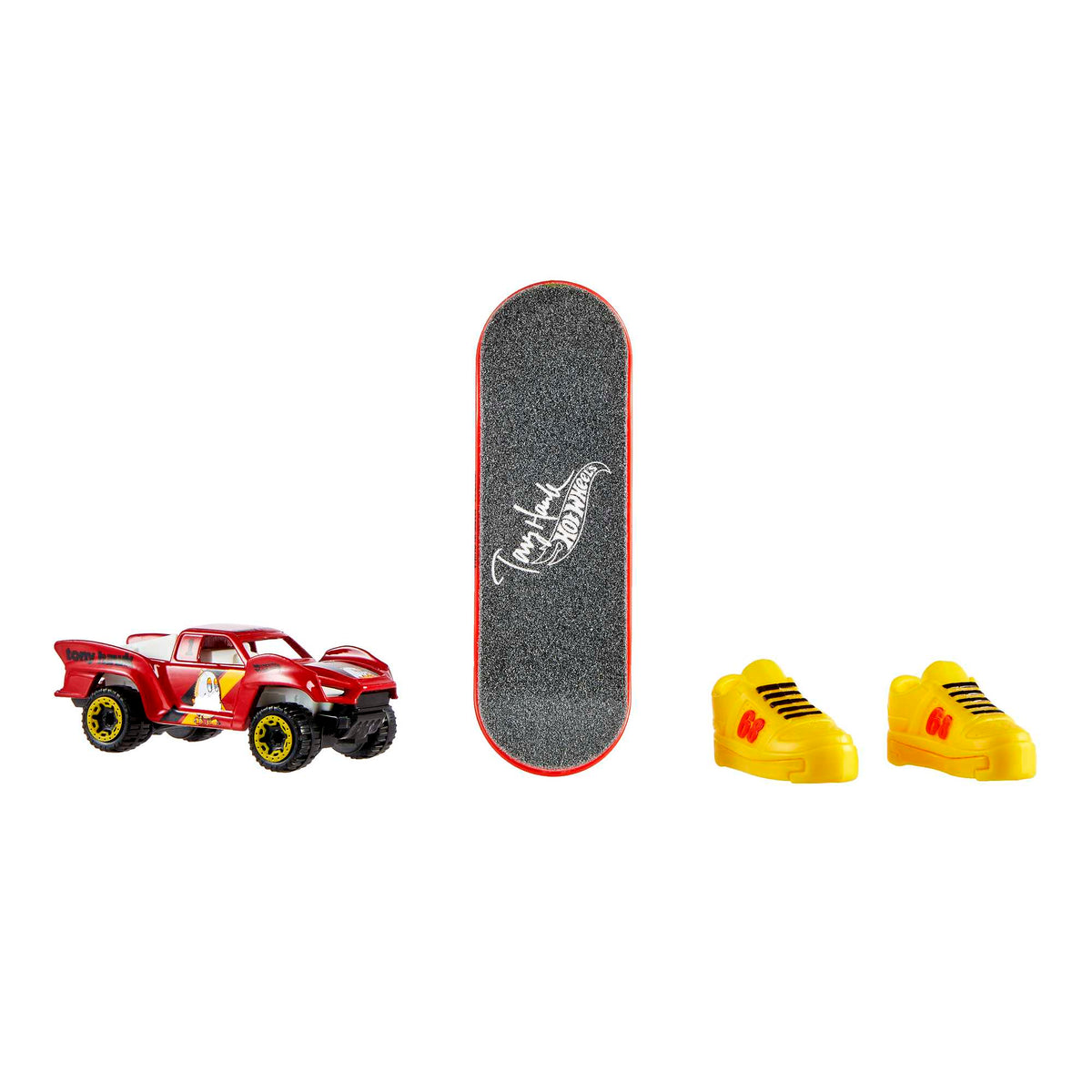 Hot Wheels Skate Vehículo de Juguete Patineta de Colección BIRD IS THE WORLD™ + HW BAJA TRUCK™ Con Diecast