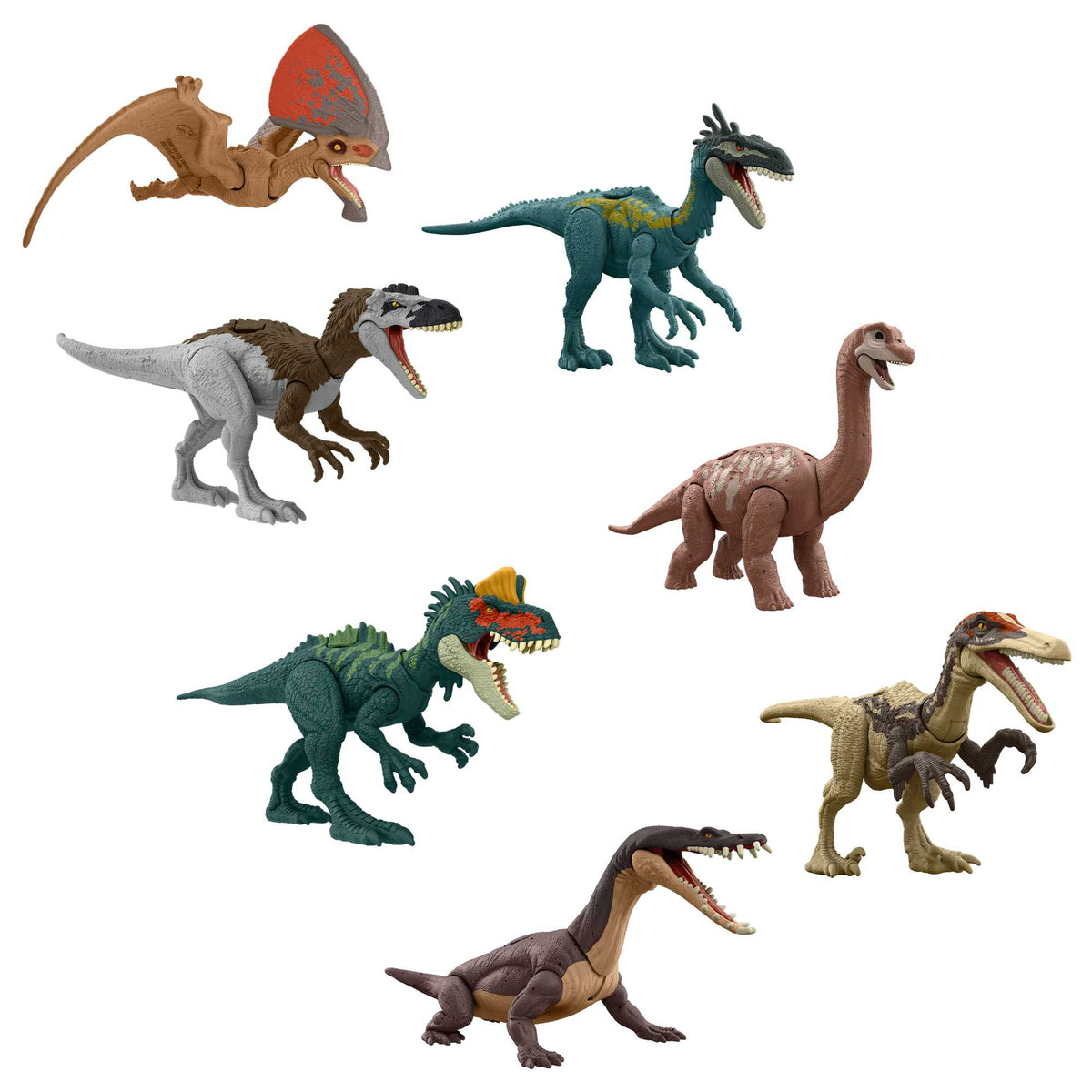 Jurassic World Dinosaurio de Juguete Manada Peligrosa
