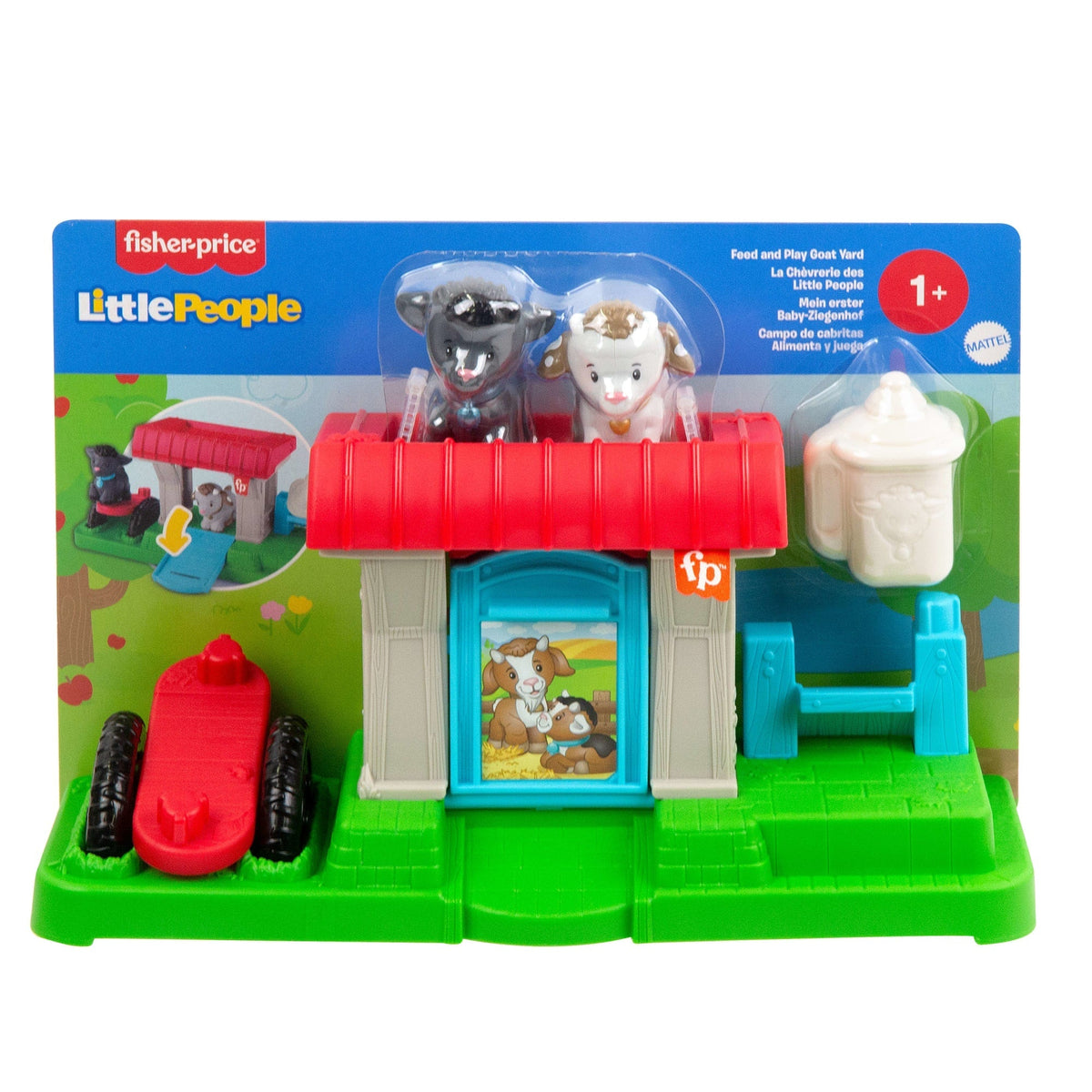 Fisher Price-La Chèvrerie des Little People-Coffret