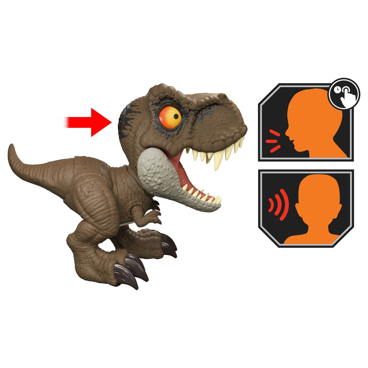 Jurassic World  Commande de Rugissements  Tyrannosaure Rex