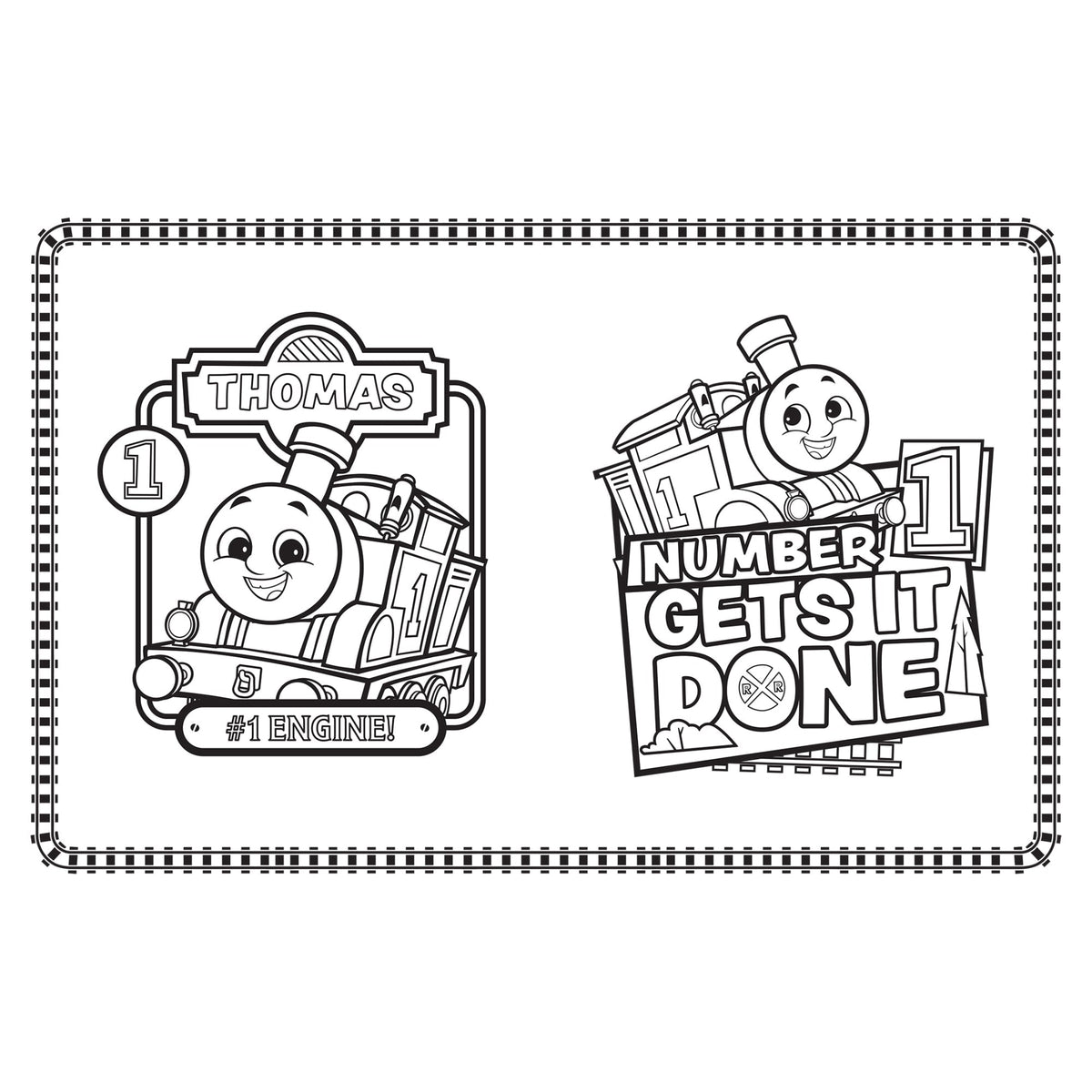 Thomas & Friends: Giant Coloring Book