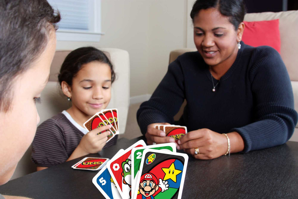UNO Jogo de Cartas Super Mario Bros