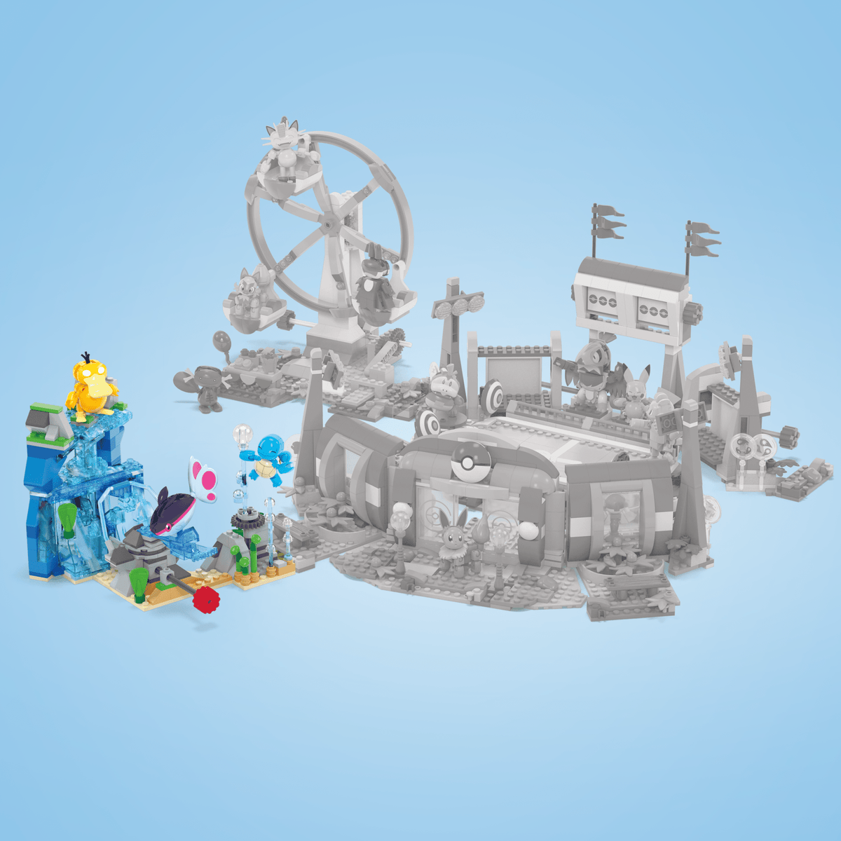 MEGA Pokémon Jogo de Construção Aventura Aquática