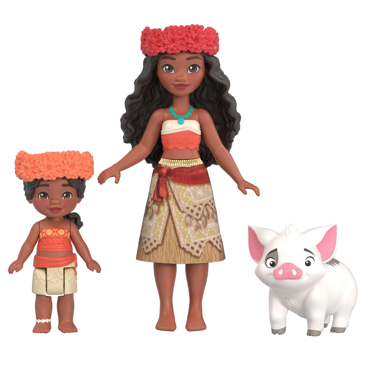 Moana 2 Conjunto de Brinquedo Casa Moana e Simea com Pua e Acessórios