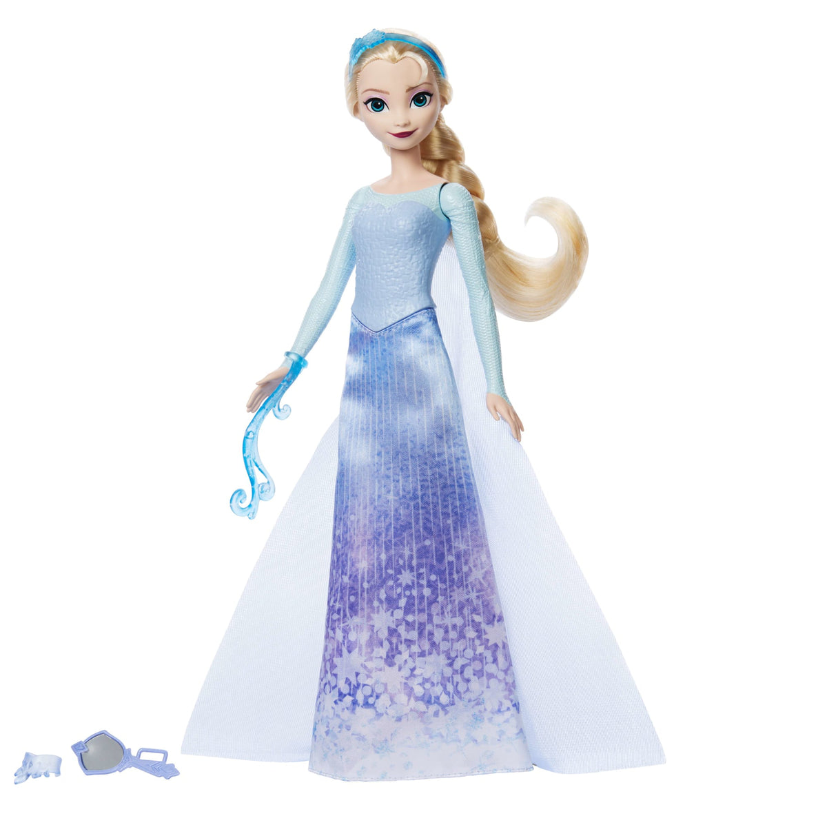 Disney Frozen Spin & Reveal Elsa Fashion Doll & Accessories With 11 Surprises From Disney Movie