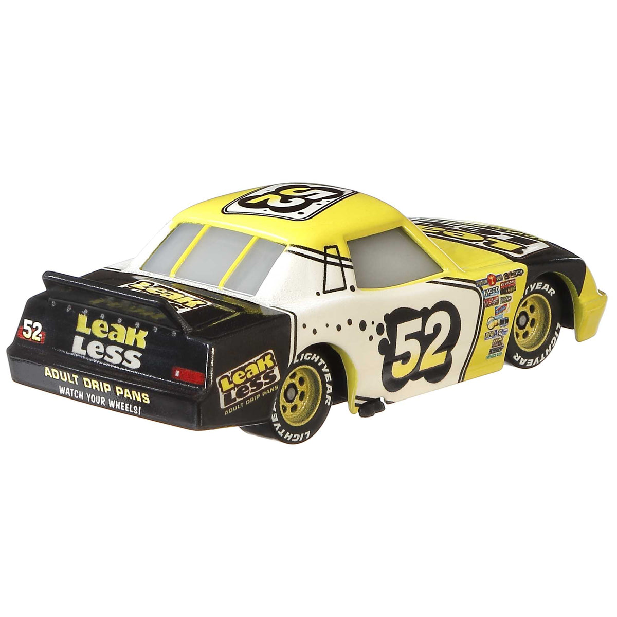 Cars de Disney y Pixar Diecast Vehículo de Juguete Leak Less 52