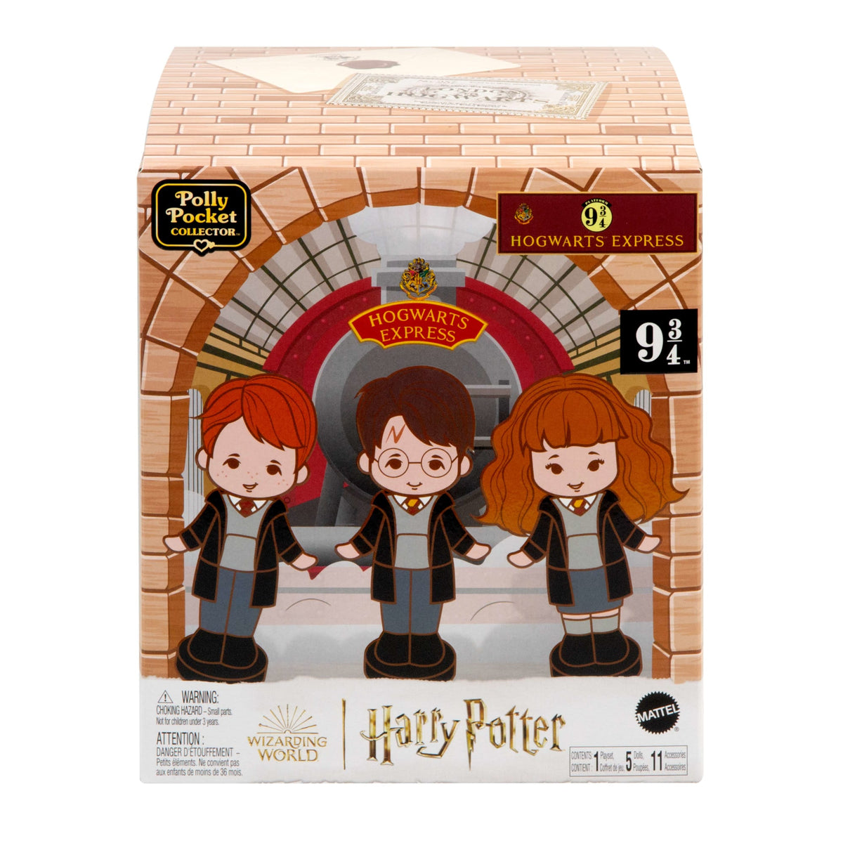 Polly Pocket-Harry Potter-Coffret Collector Avec Poupées