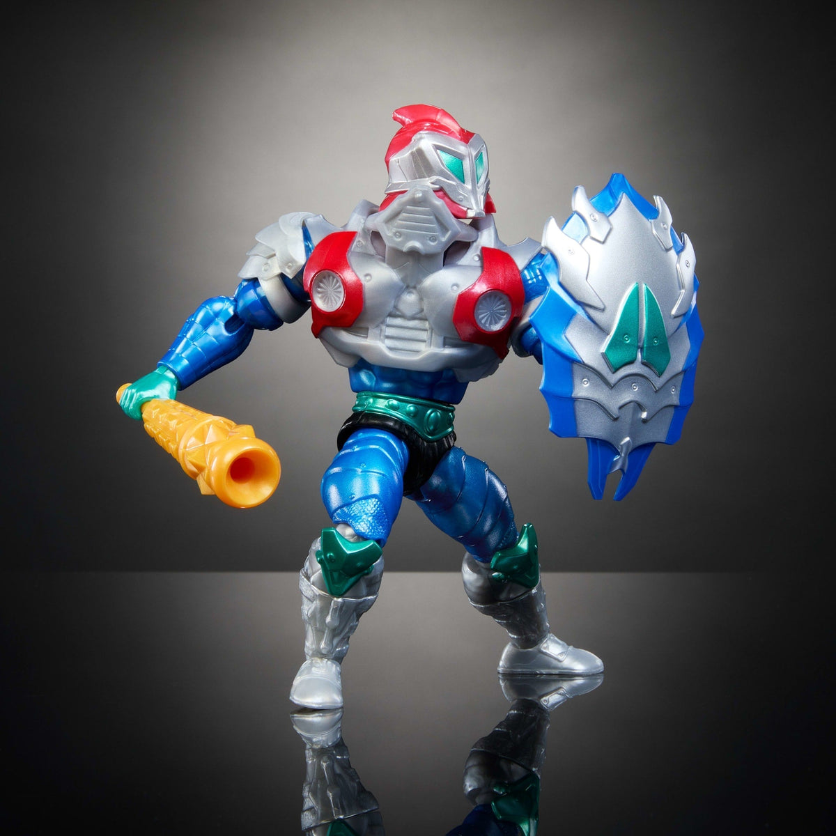 Masters Of Universe Origins Turtles Of Grayskull Mekaneck Action Figure, Tmnt MOTU Reptile Wars Toy
