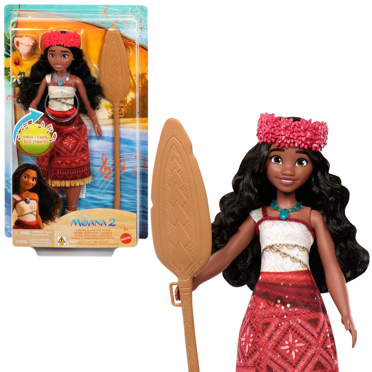 Moana 2 Boneca Musical